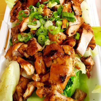 The Spot Teriyaki - Chicken plate with extra veggies - Japanese Near Me - Covina, California