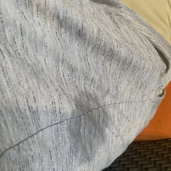 Quivira Steakhouse - The damaged shirt from our seating arrangement - Steakhouses Near Me - Cabo San Lucas, BCS Quivira Steakhouse - The damaged shirt from our seating arrangement - Steakhouses Near Me - Cabo San Lucas, BCS