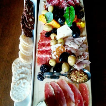 The Living Room Restaurant - Charcuterie board ($32!!!) - French Near Me - Calgary, Alberta