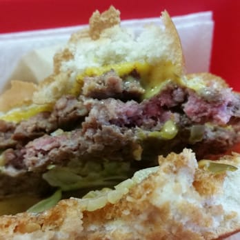 In-N-Out Burger - Watch out for under cooked ground beef that is perfect environment for ecoli bacteria - Burgers Near Me - Alameda, California