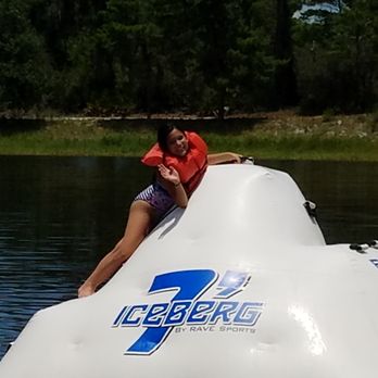 Camp Frontier - Fun on our floating water park located on our private lake - Summer Camps Near Me - Haines City, Florida