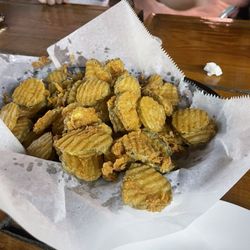 Cottageville Good Eats - Fried pickle basket. Huge!