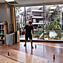 Select Physical Therapy - Los Angeles - Park Terrace - Select offers a Sports Specific training area that includes a throwing tunnel, artificial turf, and hardwood floors.