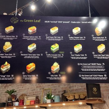 The Green Leaf Sushi - Sushi Bars Near Me - North Vancouver, British Columbia