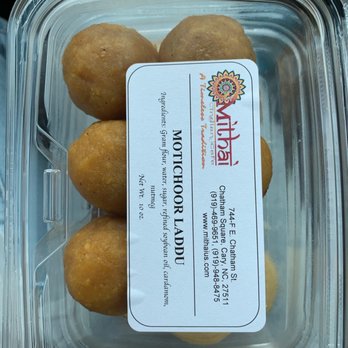 Mithai Indian Cafe - a plastic container filled with doughnuts - Desserts Near Me - Cary, North Carolina Mithai Indian Cafe - a plastic container filled with doughnuts - Desserts Near Me - Cary, North Carolina