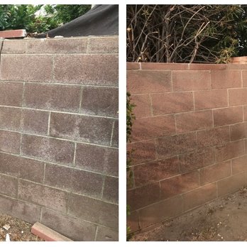 COBY-CO CONSTRUCTION - Brick fence repair.   Before and After. - Masonry/Concrete Near Me - Thousand Oaks, California