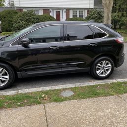 Driver window tinted (legal)