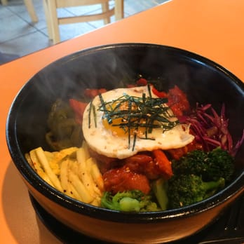 Gogi BiBimBap - Steam rising and sizzling--this gets more attention than my Twitter posts. - Korean Near Me - Henrico, Virginia Gogi BiBimBap - Steam rising and sizzling--this gets more attention than my Twitter posts. - Korean Near Me - Henrico, Virginia