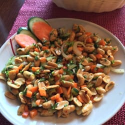 Chomolungma Nepali Cuisine - Soybean and peanut salsa