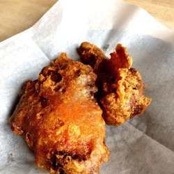 Salvi PDX - Check out all the crispy goodness of their gluten-free fried chicken. That's right, gluten-free!