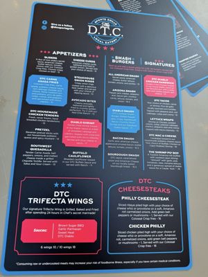 Menu photo 8 Dtc Sports Grill Tempe, AZ Menu photo 8 Dtc Sports Grill Tempe, AZ