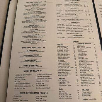 Crossroads Kitchen - Drink menu - Vegan Near Me - Las Vegas, Nevada
