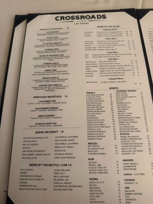 Menu photo 4 Crossroads Kitchen Las Vegas, NV