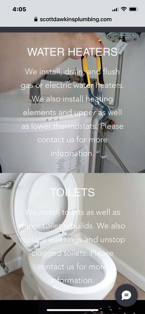 Slide of S&L Residential and Commercial Plumbing