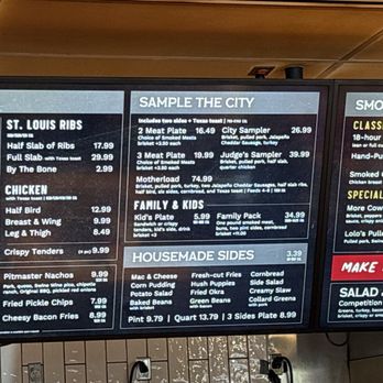 City Barbeque - Menu of City Sampler - Barbeque Near Me - Snellville, Georgia