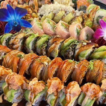Nam's Sushi - a large platter of sushi - Sushi Bars Near Me - North Haledon, New Jersey Nam's Sushi - a large platter of sushi - Sushi Bars Near Me - North Haledon, New Jersey