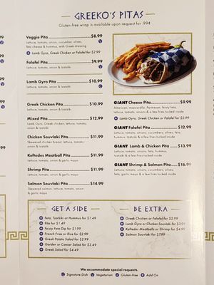 Menu photo 3 Greeko's Grill & Cafe Johnson City, TN