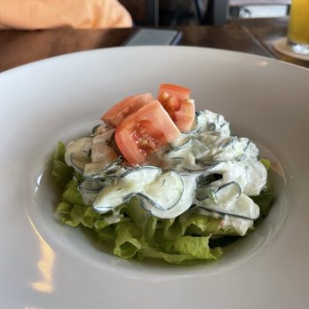 Alps Village - Side German Cucumber Salad - German Near Me - Palm Desert, California