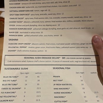 Hamasaku - Menu front - Japanese Near Me - Los Angeles, California