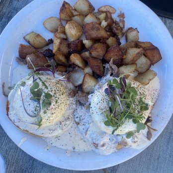 Aloha Stacks - Kalua Pork Benedict - Pancakes Near Me - Cerritos, California Aloha Stacks - Kalua Pork Benedict - Pancakes Near Me - Cerritos, California