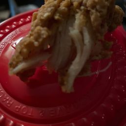 Nasty chicken tender. Nasty chicken tender.
