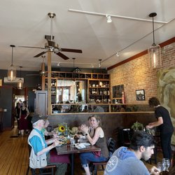 Delvino's Grill & Pasta House - Dining and bar area at Delvino's