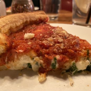 Giordano's - Fresh Spinach slice. - Salad Near Me - Las Vegas, Nevada Giordano's - Fresh Spinach slice. - Salad Near Me - Las Vegas, Nevada