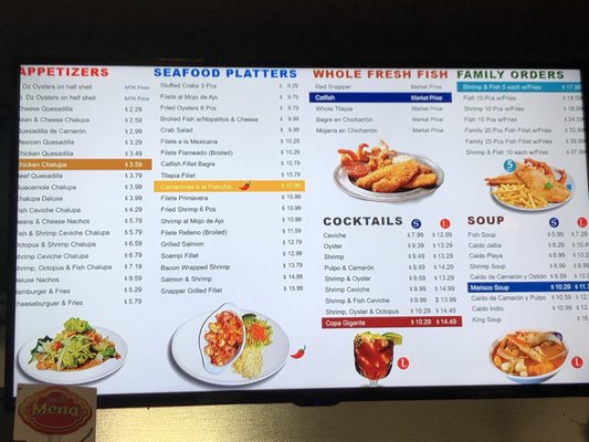 Menu photo 8 La Playa Seafood San Antonio, TX Menu photo 8 La Playa Seafood San Antonio, TX