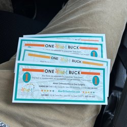 Abari Orthodontics & Oral Surgery - Abari bucks to redeem prizes
