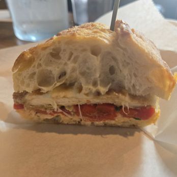 Marta's Market - Vivani (Hot Sandwich) Chicken Cutlets, Roasted Red Peppers, Mozzarella, Lemon Aioli, on Italian Roll - Breakfast & Brunch Near Me - East Aurora, New York