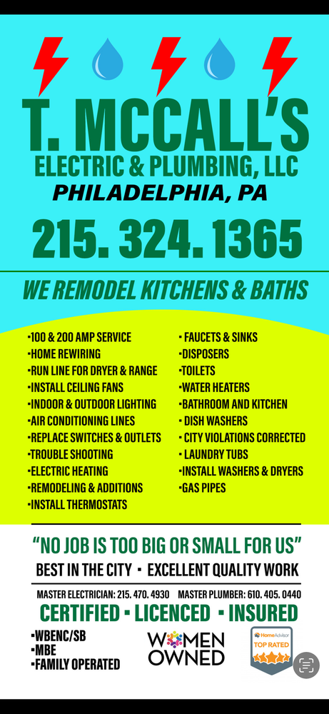 Slide of Mccall's Electric and Plumbing