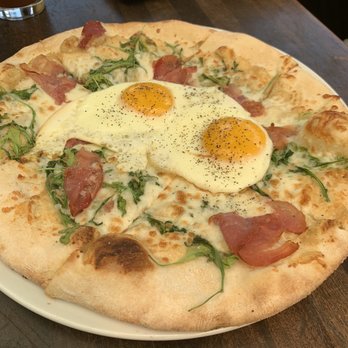 Tomatina - Prosciutto and egg pizza - Italian Near Me - Walnut Creek, California Tomatina - Prosciutto and egg pizza - Italian Near Me - Walnut Creek, California