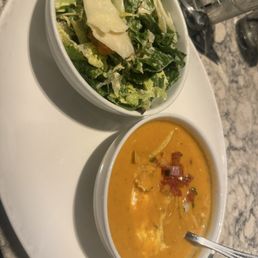 Lunch Caesar and tortilla Soup & Salad Lunch Caesar and tortilla Soup & Salad