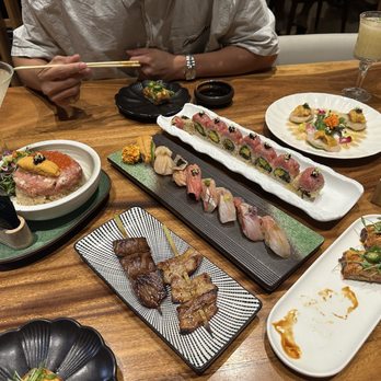IZAKAYA OSEN - Omakase Bowl, Beef & Pork Belly Skewers, Premium Hachi Mori (8 PC), Toro Roll, Spicy Tuna Rice - Sushi Bars Near Me - Irvine, California IZAKAYA OSEN - Omakase Bowl, Beef & Pork Belly Skewers, Premium Hachi Mori (8 PC), Toro Roll, Spicy Tuna Rice - Sushi Bars Near Me - Irvine, California
