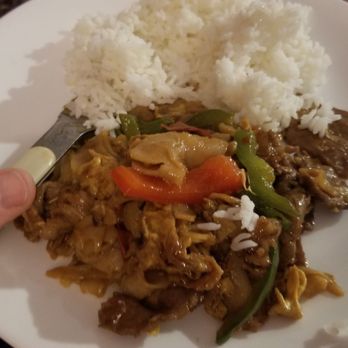 Sukhothai - Drunken noodles. Medium spice and he said it was pretty spicy, FYI. - Thai Near Me - Rochester Hills, Michigan Sukhothai - Drunken noodles. Medium spice and he said it was pretty spicy, FYI. - Thai Near Me - Rochester Hills, Michigan