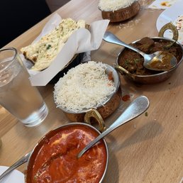 Garlic Naan Lamb Curry Garlic Naan Lamb Curry