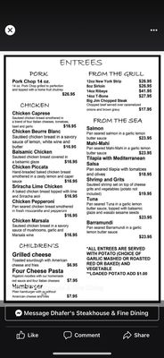 Menu photo 1 Dhafer's Mediterranean Steakhouse Dexter, MO