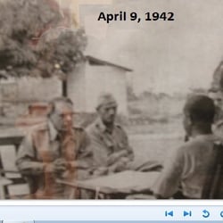 Bataan World War II Museum - photo of the American surrender April 9, 1942.