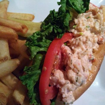 The Royal Oak - Close up of lobster rolls. Was mostly artificial crab :( - Pubs Near Me - Kanata, Ontario