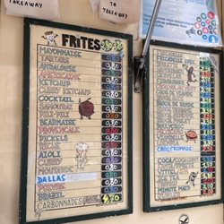 Frit Flagey - Speisekarte