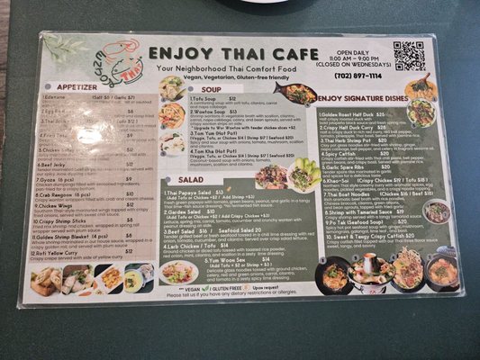 Menu photo 2 Enjoy Thai Cafe Henderson, NV