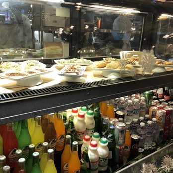 Mazra - Dessert display and beverages - Middle Eastern Near Me - San Bruno, California Mazra - Dessert display and beverages - Middle Eastern Near Me - San Bruno, California
