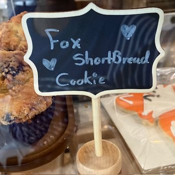 Foxtail Coffee - muffin, cookie (no prices on item, is on wall) - Coffee & Tea Near Me - Lakeland, Florida