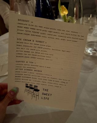 Menu photo 1 The Sweet Life Oak Bluffs, MA