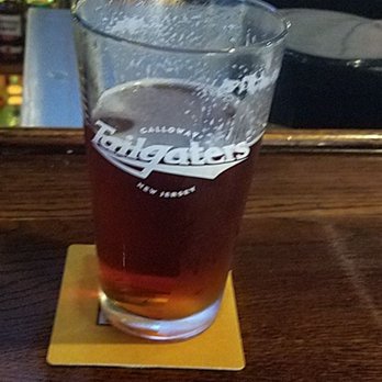 Tailgaters - Ice cold Sam Octoberfest pint - Burgers Near Me - Egg Harbor City, New Jersey