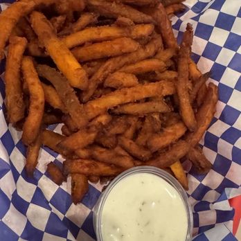 Da Crawfish and Crabshack - Sweet potatoes frys a little over cook and not crunchy - Seafood Near Me - Kapolei, Hawaii Da Crawfish and Crabshack - Sweet potatoes frys a little over cook and not crunchy - Seafood Near Me - Kapolei, Hawaii