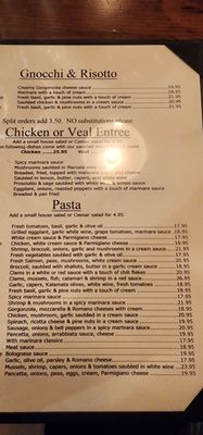 Menu photo 5 Crivello's Italian Bistro San Juan Capistrano, CA