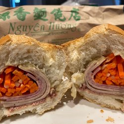 Nguyen Huong Foods Company - Banh mi cross section