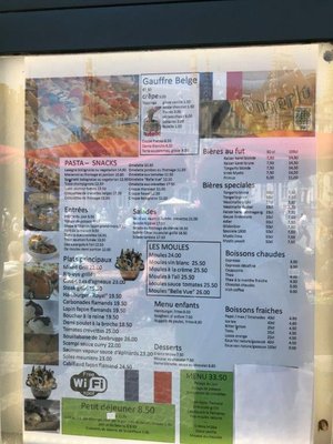 Menu photo 4 De Vier Winden Bruges, VWV