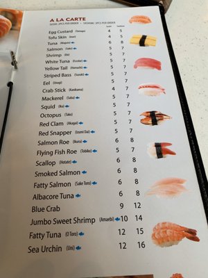Menu photo 7 Kawa Japanese Restaurant Milwaukee, WI